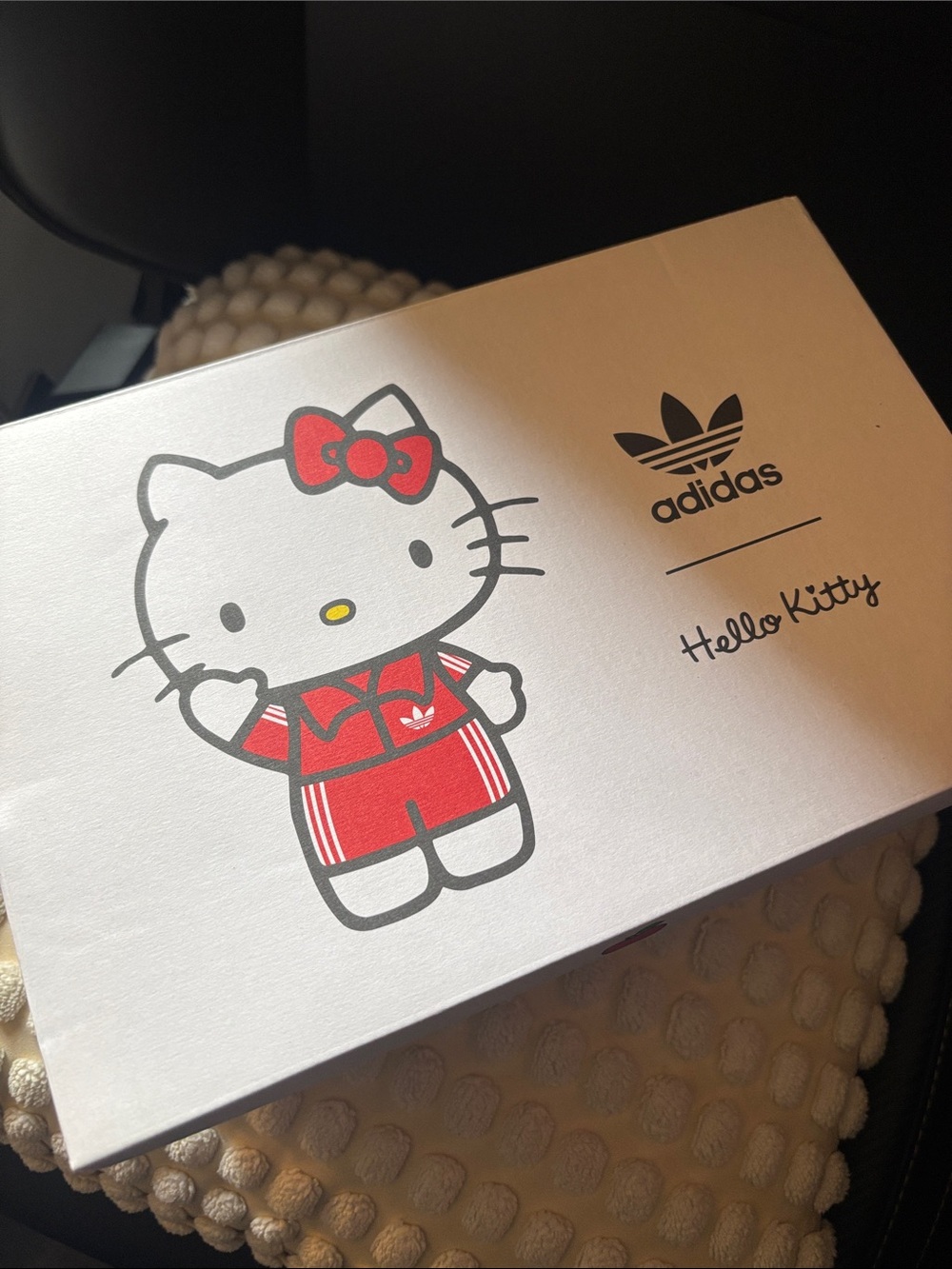 adidas Hello Kitty Kids Accessory Box - White with Red Artwork